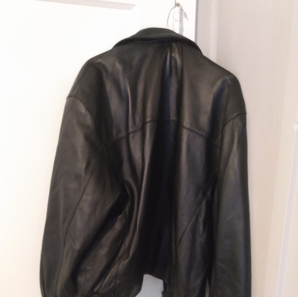 Dockers (XL) leather jacket
